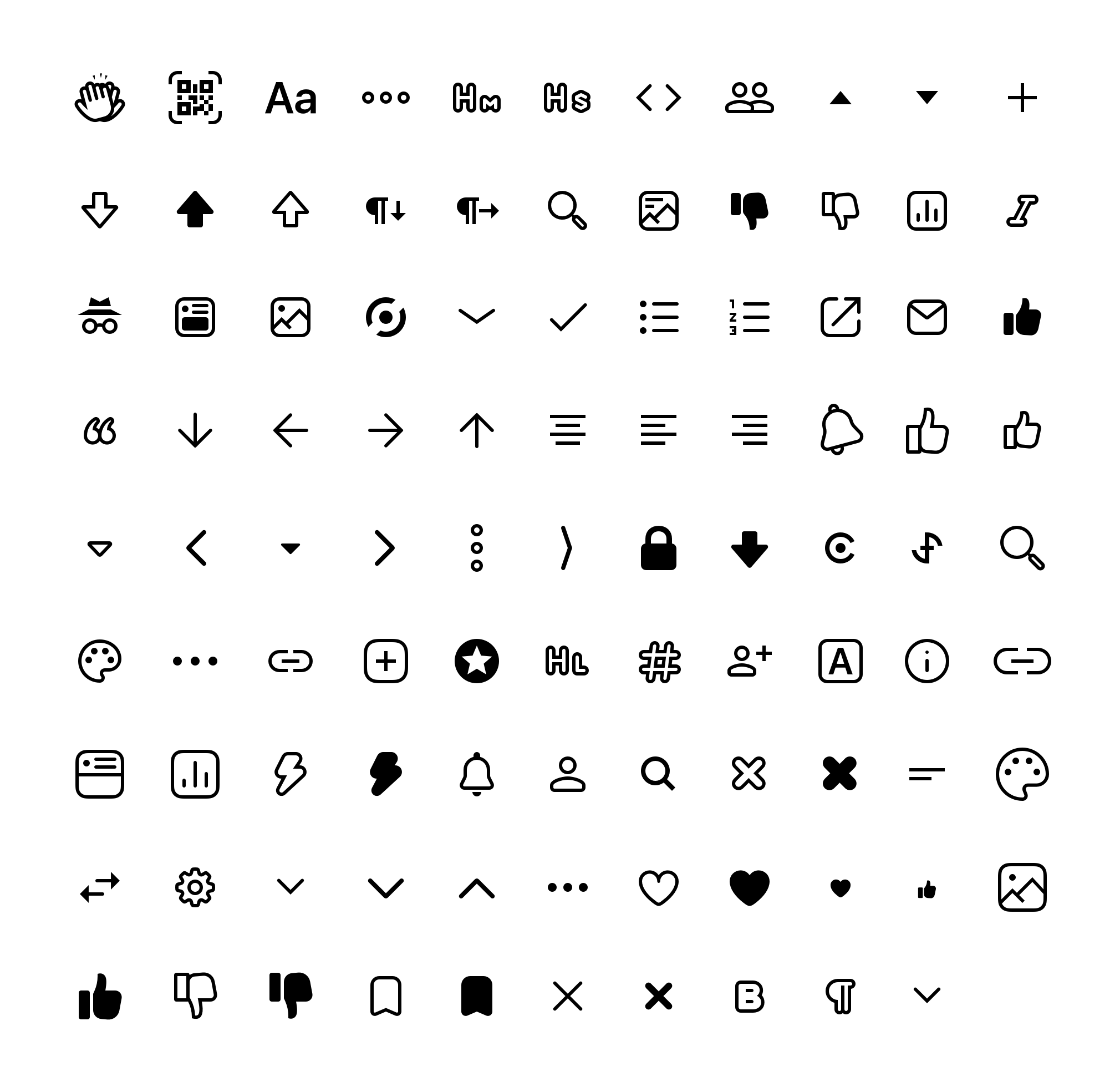 Iconography demo